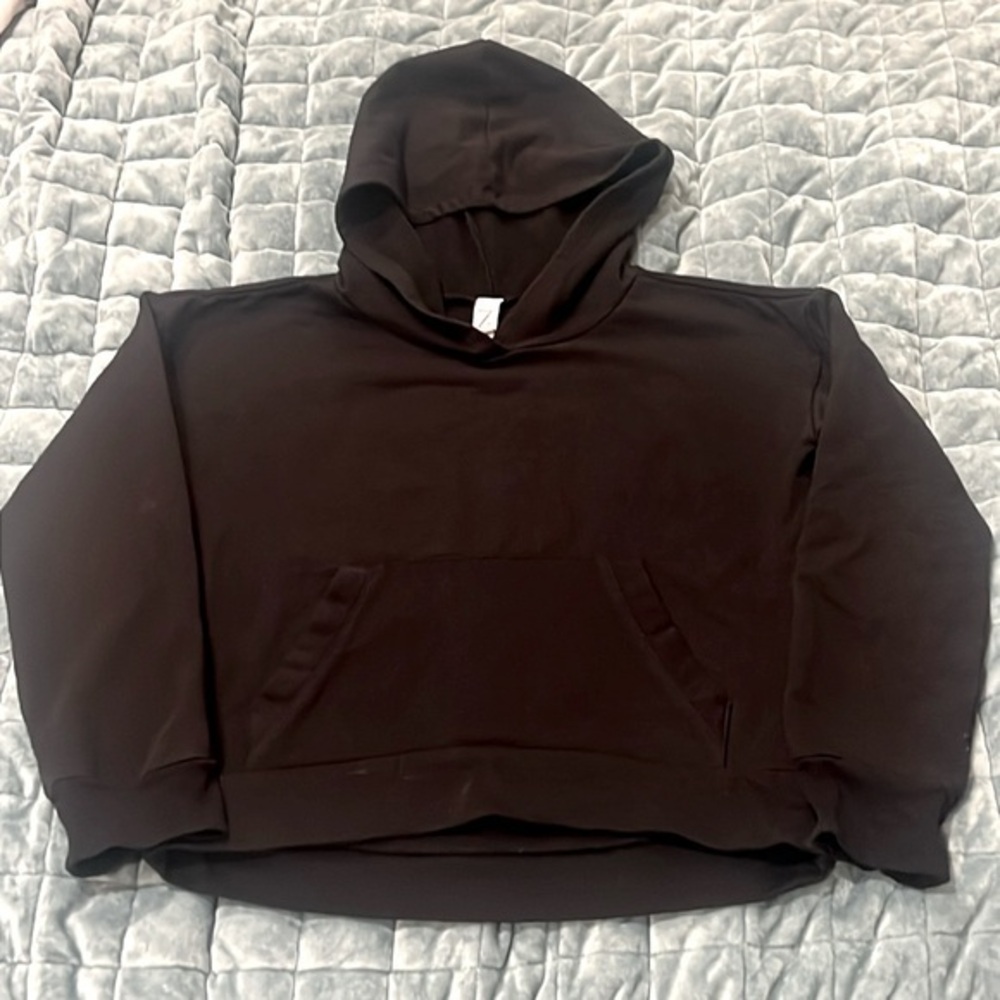 Little Girls Z by Zella Black Hoodie - Size XS